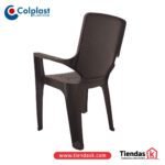 SILLA REGINA C/BRAZO RATTAN WENGUE REF:799 - Imagen 2