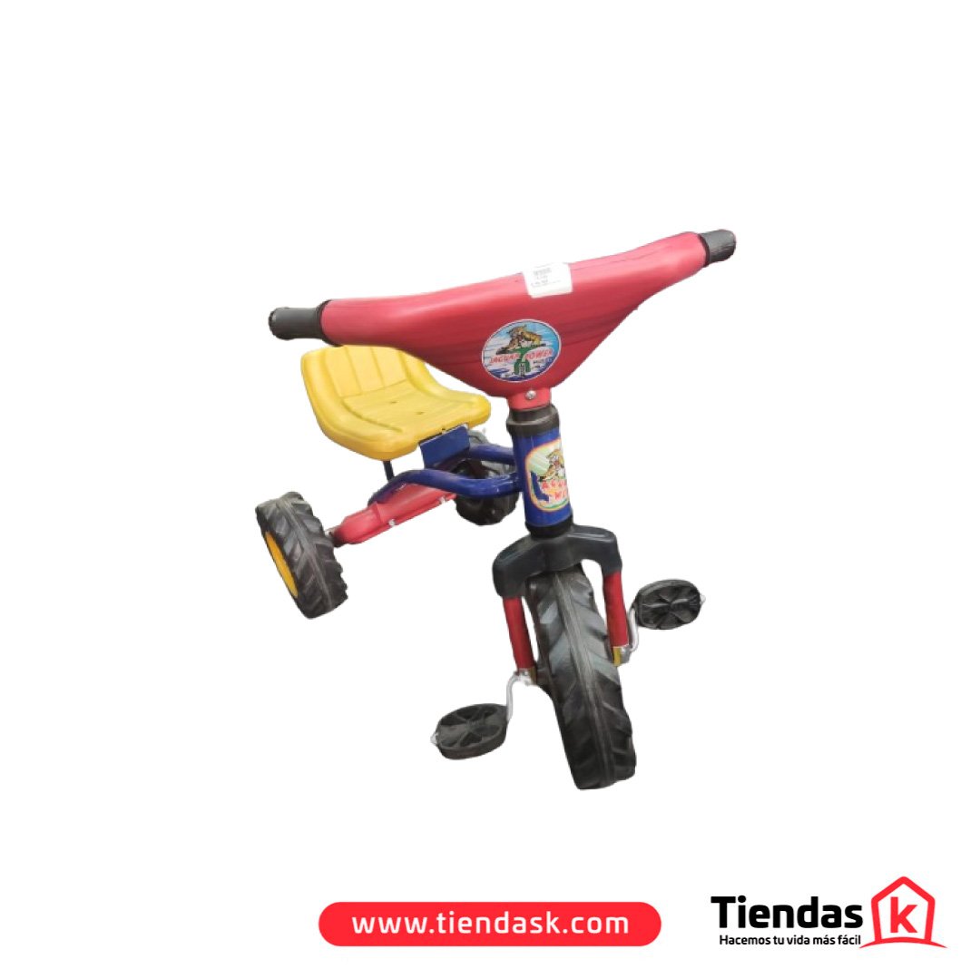 fqa TRICICLO METALICO REF 0803/4 SURTIDO - Imagen 1
