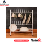 LOCERO DDE TUBO 3 NIVELES COLOR BLANCO REF 009 COLALAMBRES - Imagen 2