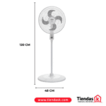 VENTILADOR SAMURAI 2 EN 1 AIR PROTEC PLUS  MAXX BLANCO REF  5861027399 - Imagen 4