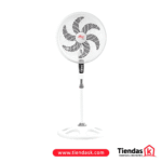VENTILADOR ALTEZZA PEDESTAL ASF-PG2988 6 ASPAS 2 EN 1  BLANCO 18 PUL MALLA PLAST - Imagen 2