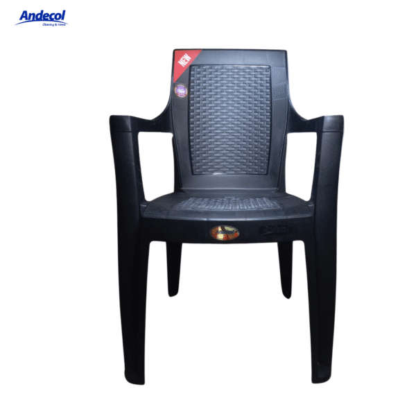 SILLA RATTAN TAYRUNA NEGRO ANDECOL REF: MP1003