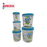 JUEGO DE TARROS TWIST MILAN X5 DECORADO INMENSA REF: F91101 - Imagen 2