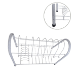 PLATILLERA TUBO 2 NIVELES BLANCA - Imagen 2