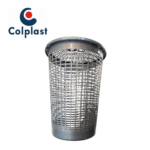 CESTA DE ROPA C/TAPA PLATA REF 823 COLPLAST - Imagen 2