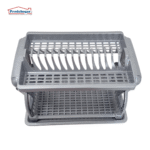 ESCURRIDOR/ LOCERO GRIS DOS NIVELES DESARMABLE PRODEHOGAR 390LRINGR0 - Imagen 4