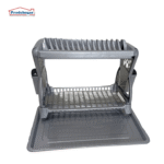 ESCURRIDOR/ LOCERO GRIS DOS NIVELES DESARMABLE PRODEHOGAR 390LRINGR0 - Imagen 3