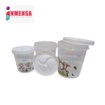 JUEGO DE TARROS TWIST OSLO X3 GRANDE DECORADO INMENSA REF: F91100