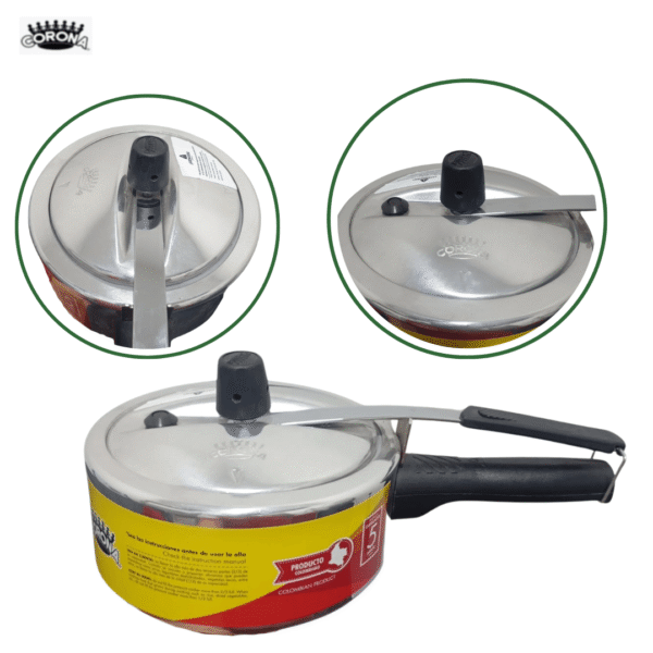 OLLA PRESION CORONA 2 LITROS KRAFT REF; L22203