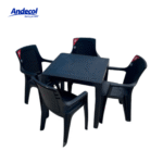 MESA RATTAN TAYRUNA NEGRO ANDECOL REF: MP0998 - Imagen 4