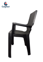 SILLA REGINA C/BRAZO RATTAN NEGRO REF:1374 - Imagen 2