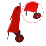 CARRO PARA MERCADO DE LONA ROJO