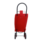 CARRO PARA MERCADO DE LONA ROJO - Imagen 3