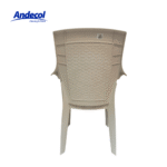 SILLA RATTAN TAYRUNA BEIGE ANDECOL REF: MP1005 - Imagen 2