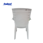 SILLA RATTAN TAYRUNA BLANCO HIELO ANDECOL REF: MP1007 - Imagen 3