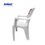 SILLA RATTAN TAYRUNA BLANCO HIELO ANDECOL REF: MP1007 - Imagen 2