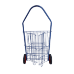 CARRO PARA MERCADO METALICO ECONOMICO AZUL - Imagen 2