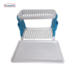 ESCURRIDOR/ LOCERO AZUL DOS NIVELES DESARMABLE PRODEHOGAR 390LRINAZ4 - Imagen 2