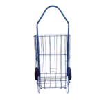 CARRO PARA MERCADO METALICO ECONOMICO AZUL - Imagen 3