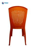 SILLA COLPLAST CALYPSO NARANJA SIN BRAZO REF 751 - Imagen 3