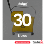 BALDE EXPRIMIDROR DE 30 LITROS ANDECOL - Imagen 2