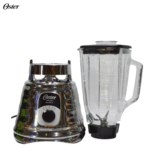 LICUADORA CROMADA OSTER 700WTS VASO DE VIDRIO 3 VELOCIDADES BLST4655-013 2114081 - Imagen 5