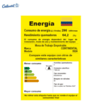 ESTUFA REF 5524 EMPOTRAR CONTINENTAL 4 A INOX ENC GP (55.2x45.2) - Imagen 2