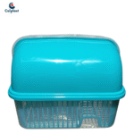 PORTAVAJILLA GIGANTE C/CUPULA AZUL HORTENCIA COLPLAST REF; 845 - Imagen 2