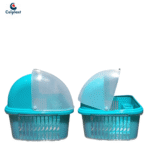 PORTAVAJILLA GIGANTE C/CUPULA AZUL HORTENCIA COLPLAST REF; 845 - Imagen 3