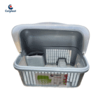 PORTAVAJILLA GIGANTE  C/CUPULA PLATA  COLPLAST REF; 795 - Imagen 4