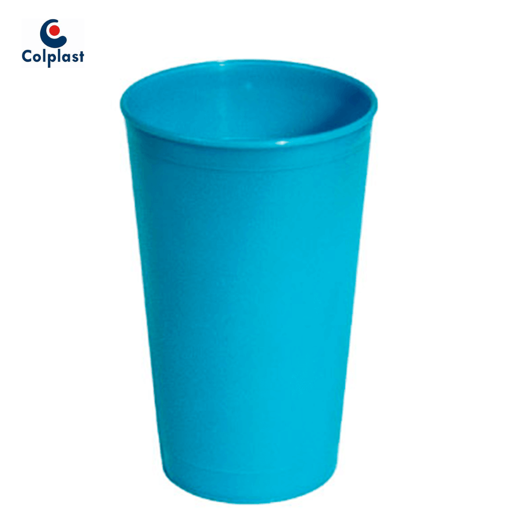 AS-2.png VASO ARENADO 10 ONZ COLOR PASTEL COLPLAST REF 1265 - Imagen 1