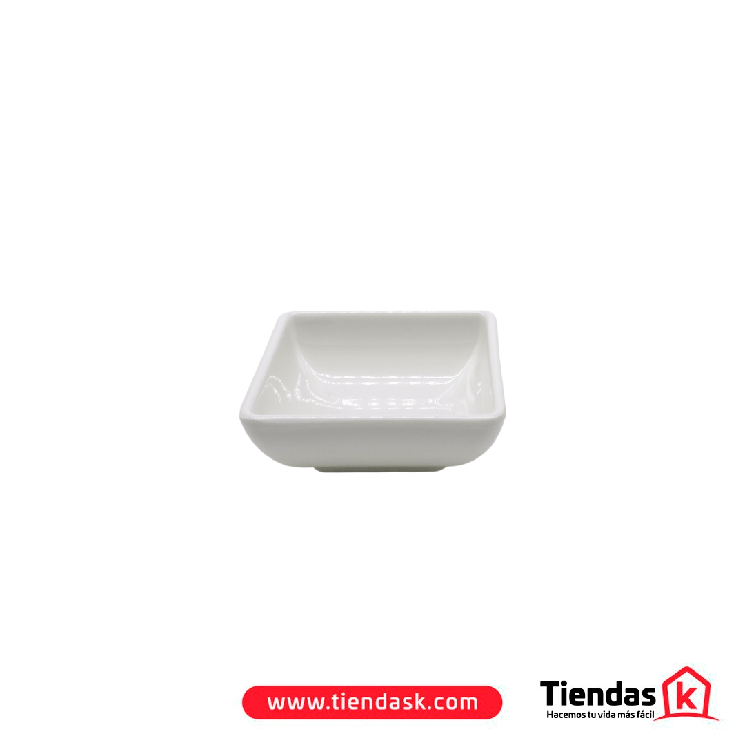 Diseno-sin-titulo-2025-02-21T115907.243-1.png SALSA CUADRADA PEQUE?A BLANCA (ANCHOXLARGOXALTO) 7X7X2 5 CMS REF D1002BL - Imagen 1