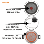 BATERIA 6PZ A/A TALENT IMUSA 5861029301 - Imagen 2