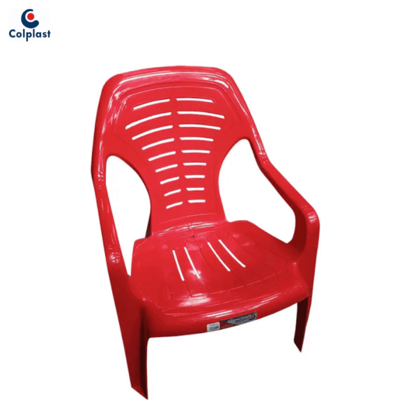SILLA PLAYERA MONARCA ROJO COLPLAST REF 184
