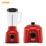 LICUADORA IMUSA 2LTS POWERMIX PLUS ROJA 550WATTS REF 5861029874 - Imagen 2