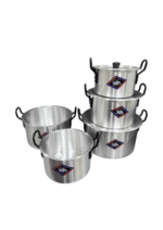 JUEGO DE CALDERO 14-22 TAPA PULIDA CR REFORZADO - Imagen 2