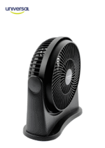 VENTILADOR UNIVERSAL NEGRO 8 PULGADAS PISO PARED REF L71300 - Imagen 2