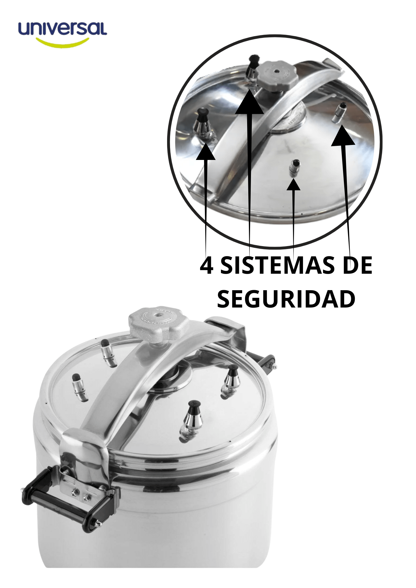 TM.png OLLA A PRESION MAGNA 50 L UNIVERSAL REF L93550 - Imagen 1