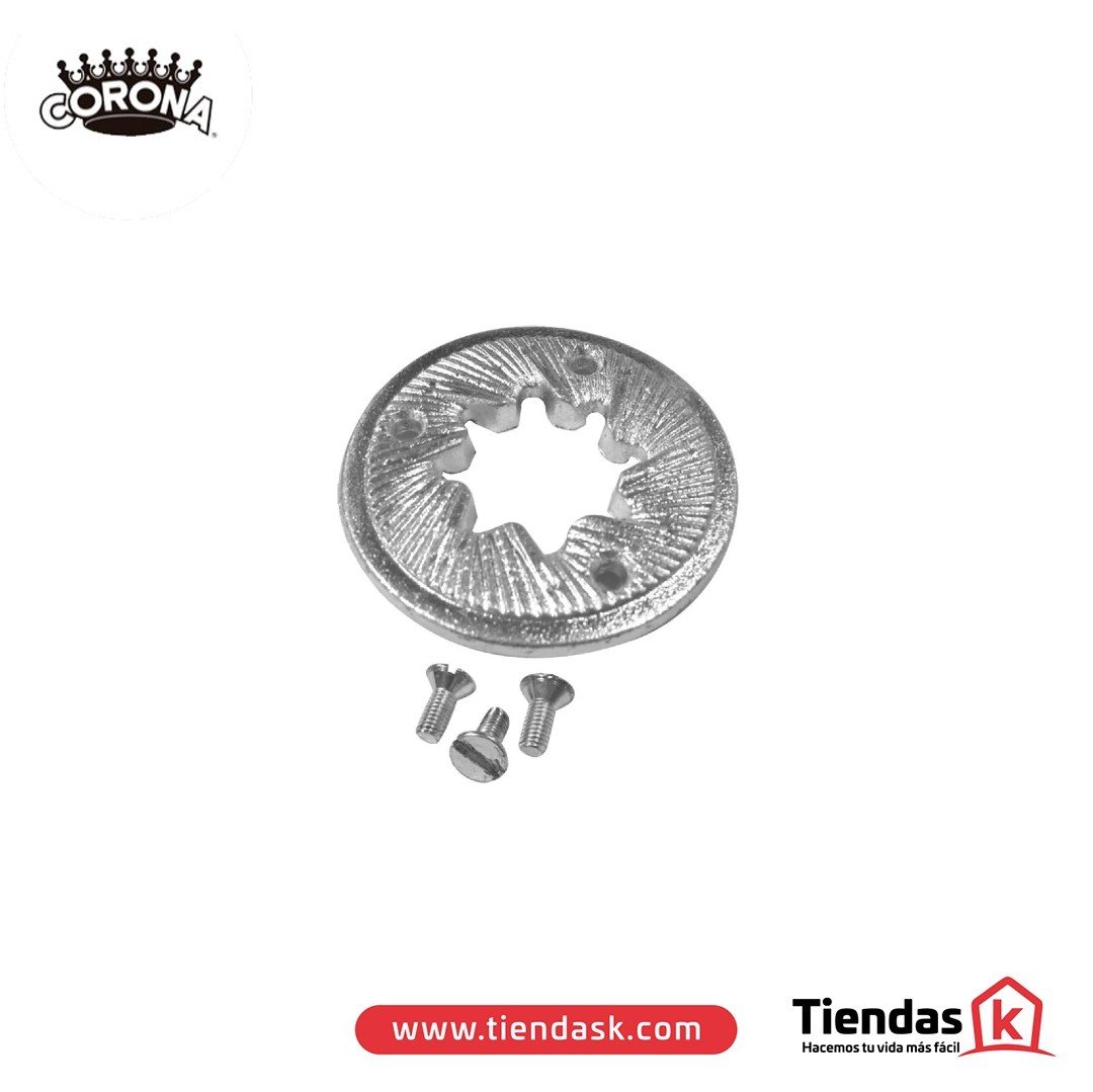 fondo-corona-olla1.jpg DISCO MOLEDOR FIJO+TLLO PARA MOLINO CORONA REF L10053 - Imagen 1