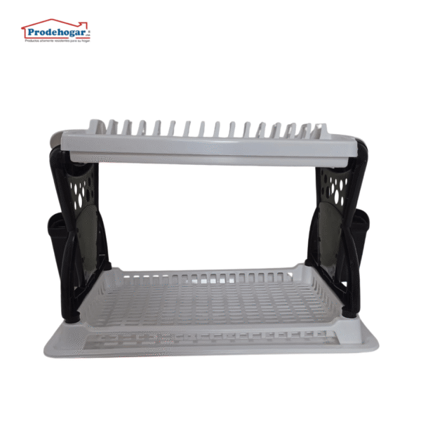 ESCURRIDOR/ LOCERO NEGRO DOS NIVELES DESARMABLE PRODEHOGAR390LRINNG0