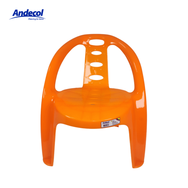 SILLA KINDER FLOURESCENTE NARANJA  ANDECOL - REF MP0395