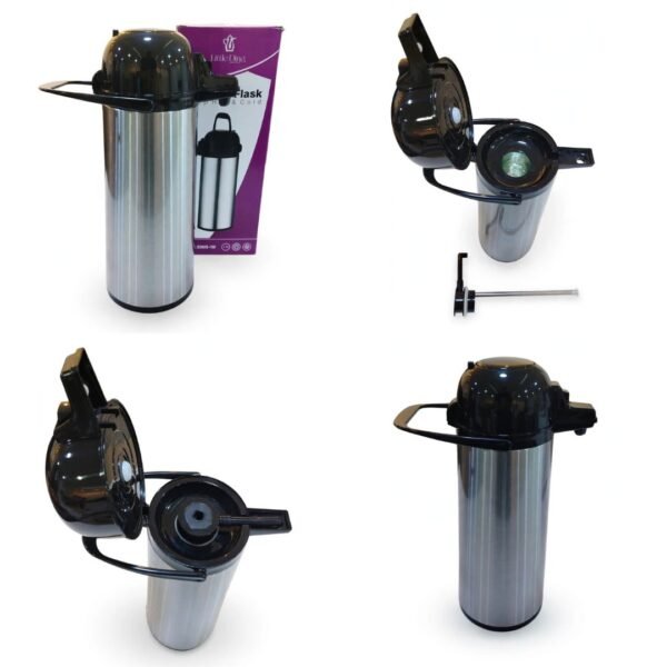 TERMO BOMBA LITTLE DING EN ACERO  DE 1.9 LITROS REF CC-261