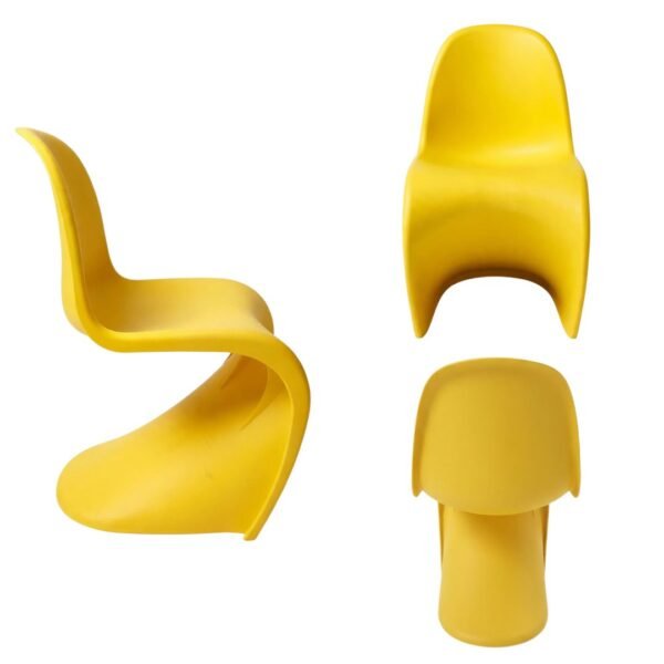 SILLA PLASTICA SILUET KIDS AMARILLA  #Y6200AM