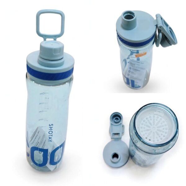 TERMO DE BEBIDA SHOTAY EN POLICARBONATO CELESTE/AZUL  885ML REF CC-244