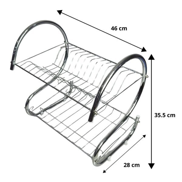 ESCURRIDOR/ LOCERO  METALICO DOS NIVELES REF CC-126