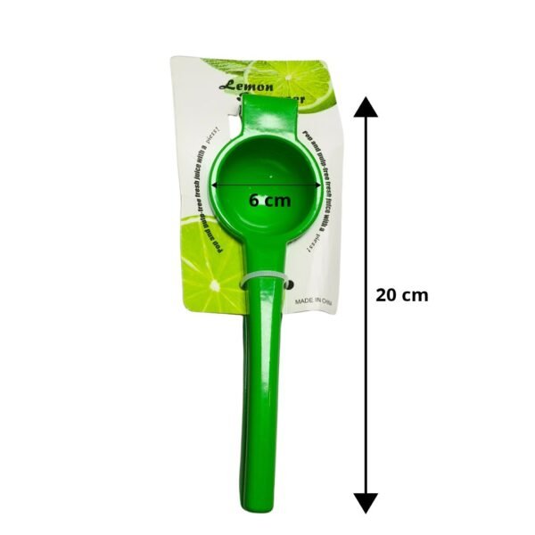 EXPRIMIDOR DE LIMON EN ACERO VERDE REF CC-145