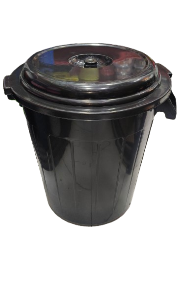 TANQUE 160 LITROS NEGRO CON TAPA COLPLAST REF: 869