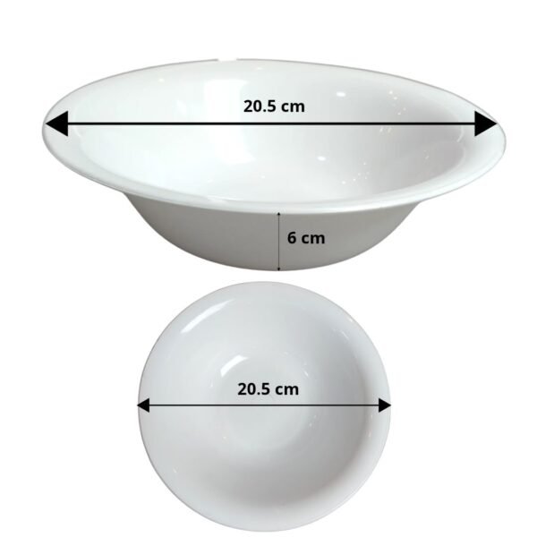PLATO SANCOCHERO MELAMINE BLANCO BELA BORM